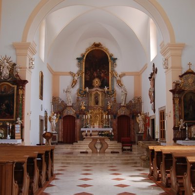 Nový zrekonstruovaný interiér kostela