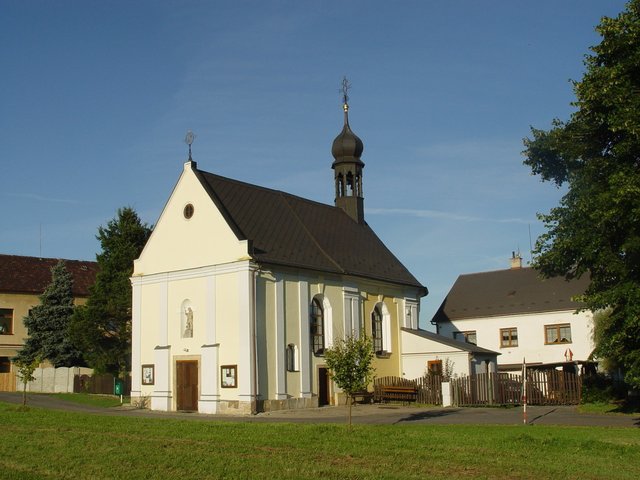 Kostel sv. Jana Křtitele v Horních Habarticích